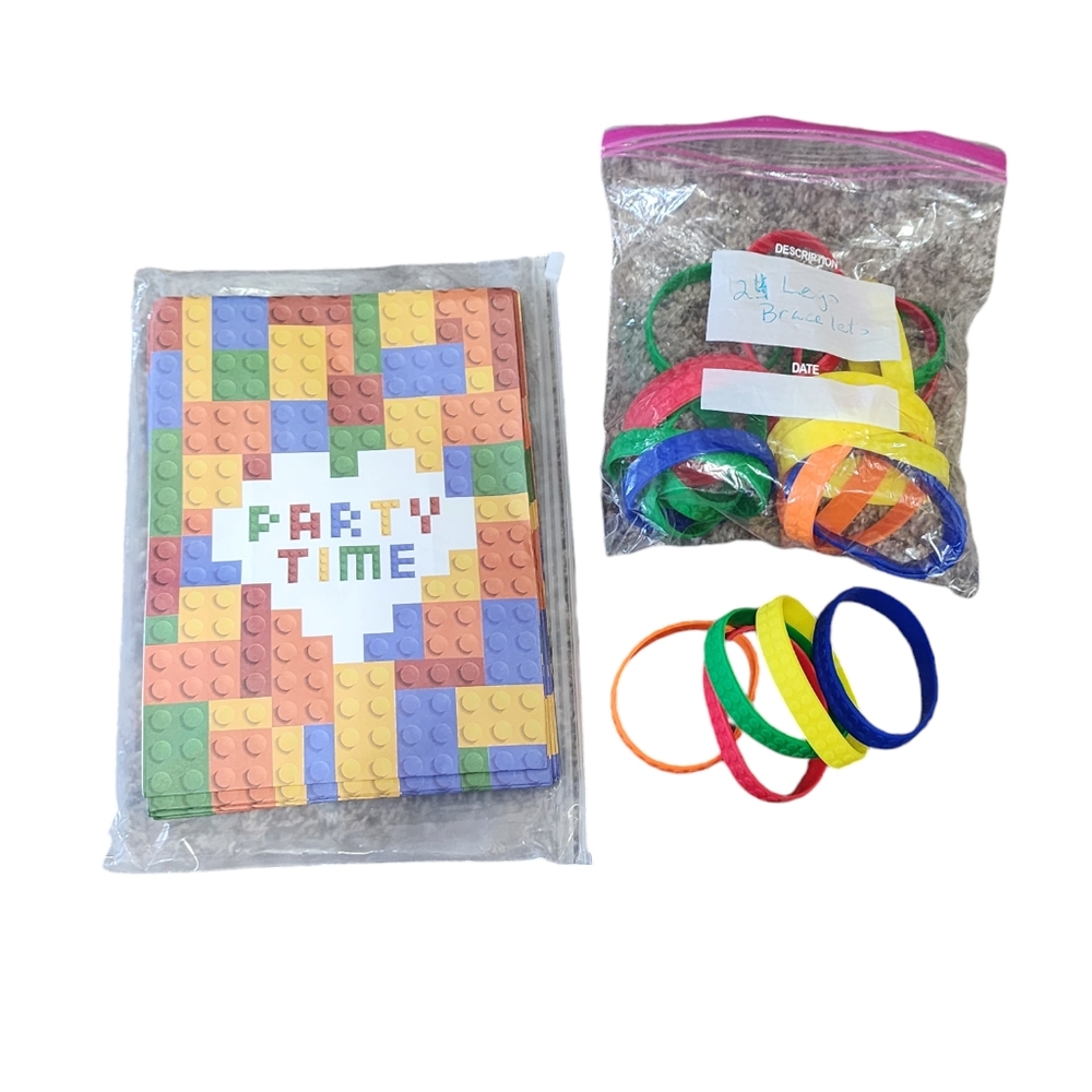 Lego Style Party Supplies